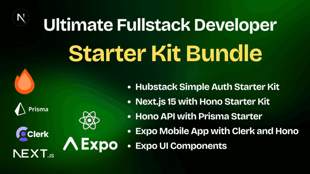 Ultimate Fullstack Developer Starter Kit Bundle