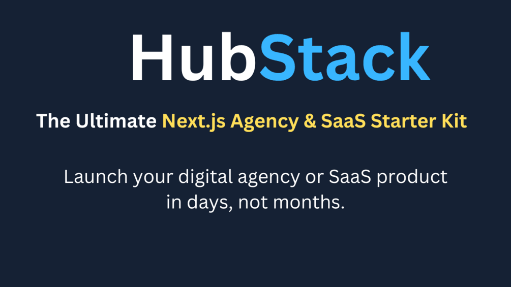 Hubstack Simple Auth Starter Kit